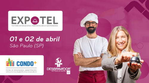 Desbravador na Expotel
